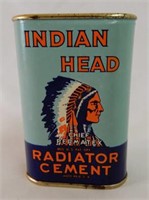 INDIAN HEAD RADIATOR CEMENT 2 IMP. OZ. CAN