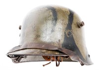 WWI IMPERIAL GERMAN M16 CAMO COMBAT HELMET