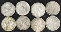 Canada Silver Quarters