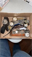 Assorted watches and rings