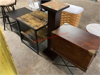 Plant Stand, End Tables & Chest