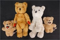 Lot of Four Vintage Bears