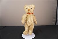 Antique Jointed Mohair Bear with Glass Eyes