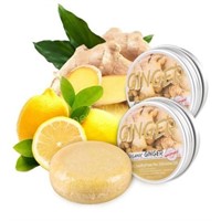 2 Pcs Ginger Hair Regrowth Shampoo Bar