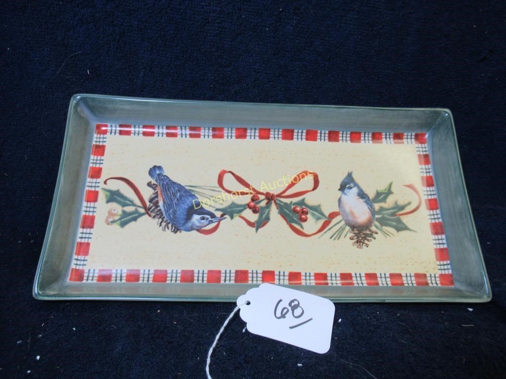 LENOX SERVER TRAY - 13.25"W X 6.75"D