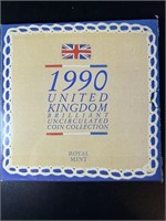 1990 Royal Mint UK Uncirculated Collection