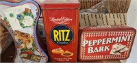 3 VTG Canisters Ritz Crackers and more