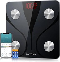 ZOETOUCH Bluetooth Body Fat Scale, Smart Wireles