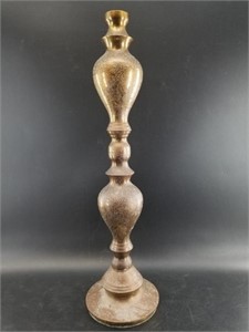 Brass candlestick appears to be of Indian origin,3