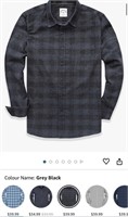 Size XL Dubinik®Mens Flannel Shirts Long Sleeve