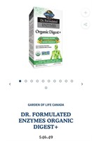 Garden Of Life - Dr. Formulated Digest+ 90