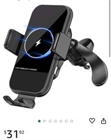 Wireless Car Charger, 15W Qi Fast Charging
