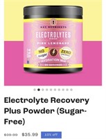 Key nutrients electrolytes powder - pink lemonade