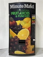Minute Maid fruit juice & punch vending machine