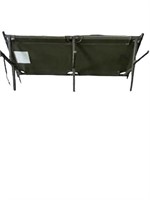 Vintage Military Folding Cot Bed