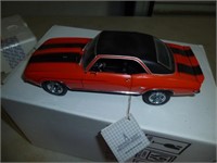 Franklin Mint 1969 Chevy Camaro Die Cast Model