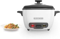 (U) BLACK+DECKER 2-in-1 Rice Cooker and Food Steam