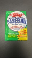 1981 Topps Baseball Wax Pack Sealed