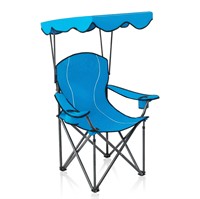 ALPHA CAMP Camp Chairs with Shade Canopy Chair Fol