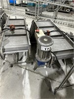 2 Elevating Mobile Slat Belt Conveyors