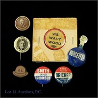1920-44 Presidential Candidates Items (7)
