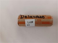 Roll of 40 Delaware State Quarters