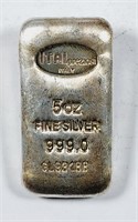 Italpreziosi  5 oz .999 silver bar  #GL93188