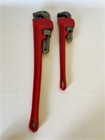 Heavy Duty 18" & 24" Pipe Wrenches