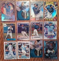 Wander Franco Rookie Card Lot (x12)