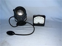 EARLY SPOT LIGHT AND VOLTAGE METER