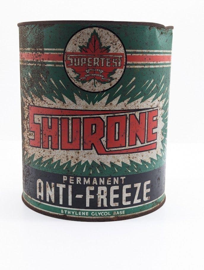 Super Test Shurone Anti-Freeze Can Empty Gallon