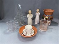 Southwestern Pottery, Willow Tree Angels, etc.