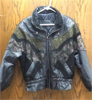 Vintage Jacqueline Ferrar Leather Jacket Size XL
