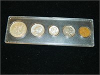 1937 SET SILVER COINS