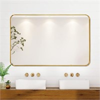 Niccy 47x30inch Bathroom Mirror for Wall