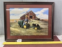 Tractor Ride Print, Donald Zolan