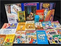 Misc Comic Strip Book Lot Peanuts Far Side Archie