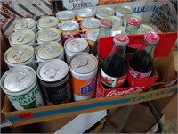 National Bo-Coca-Cola +misc other collectors cans