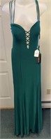 Forest Green Clarissa Dress 3775 Sz 4
