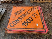 MISC ROAD CONSTRUCTION SIGNS