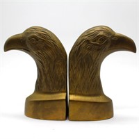 Eagle Brass Bookends