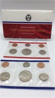 1987 U.S. Uncirculated Coin Set P&D