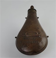 1825-1827 US Public Property Rifle Powder Flask