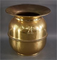 Vintage Brass 'Eagle' Spittoon