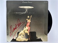 Autograph COA Diana Ross viny