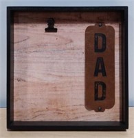 Qty. 5 WtC "DAD" Deco Photo Frames