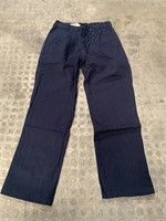 Pair Navy Pants Size 50 Waist