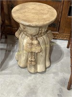 Decorative ceramic accent table 20 inches high X
