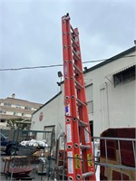 Orange Werner Extension Ladder