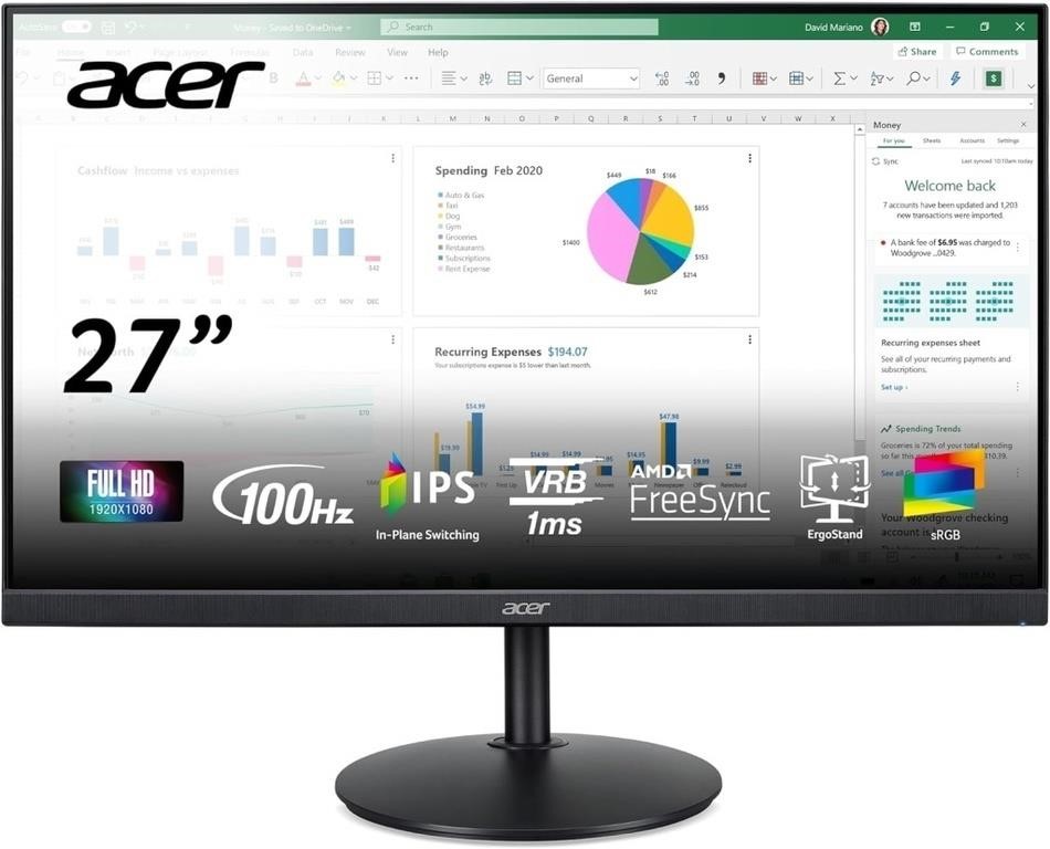 Acer CB272 bmiprx 27" Full HD